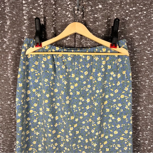 Vintage TOG Shop Floral Button‎ Down Shirt & Skirt Set - Picture 9 of 9